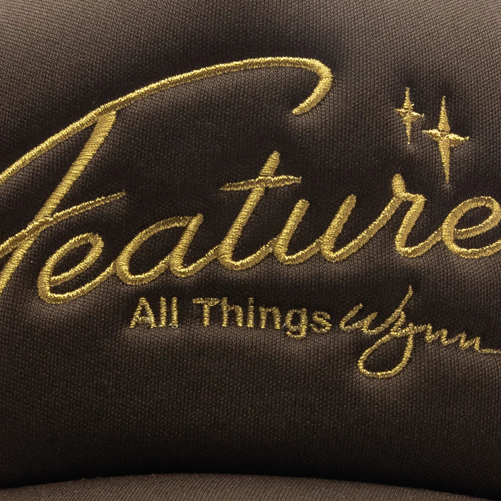Feature x Wynn Shine Trucker Walnut Brown