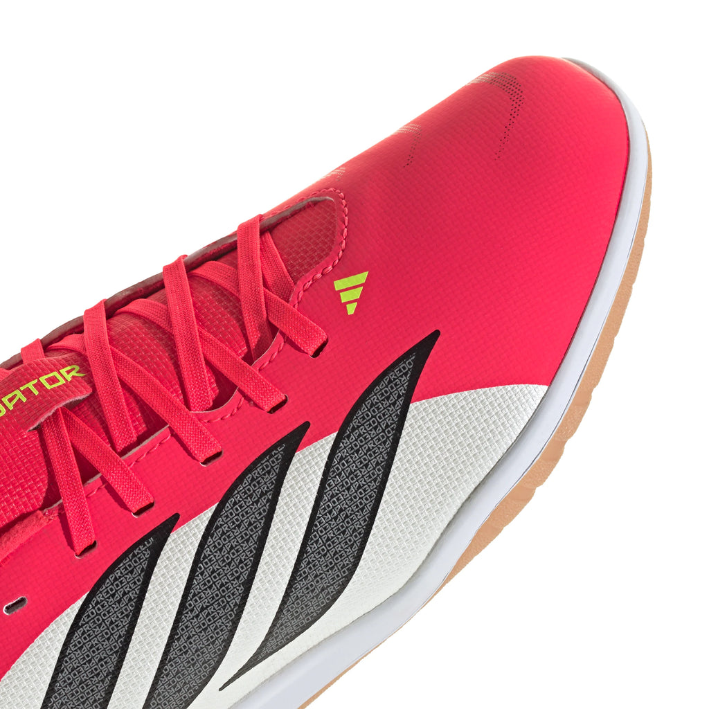 adidas Predator Club Sala IN Indoor Youth Soccer Shoes Red Black White