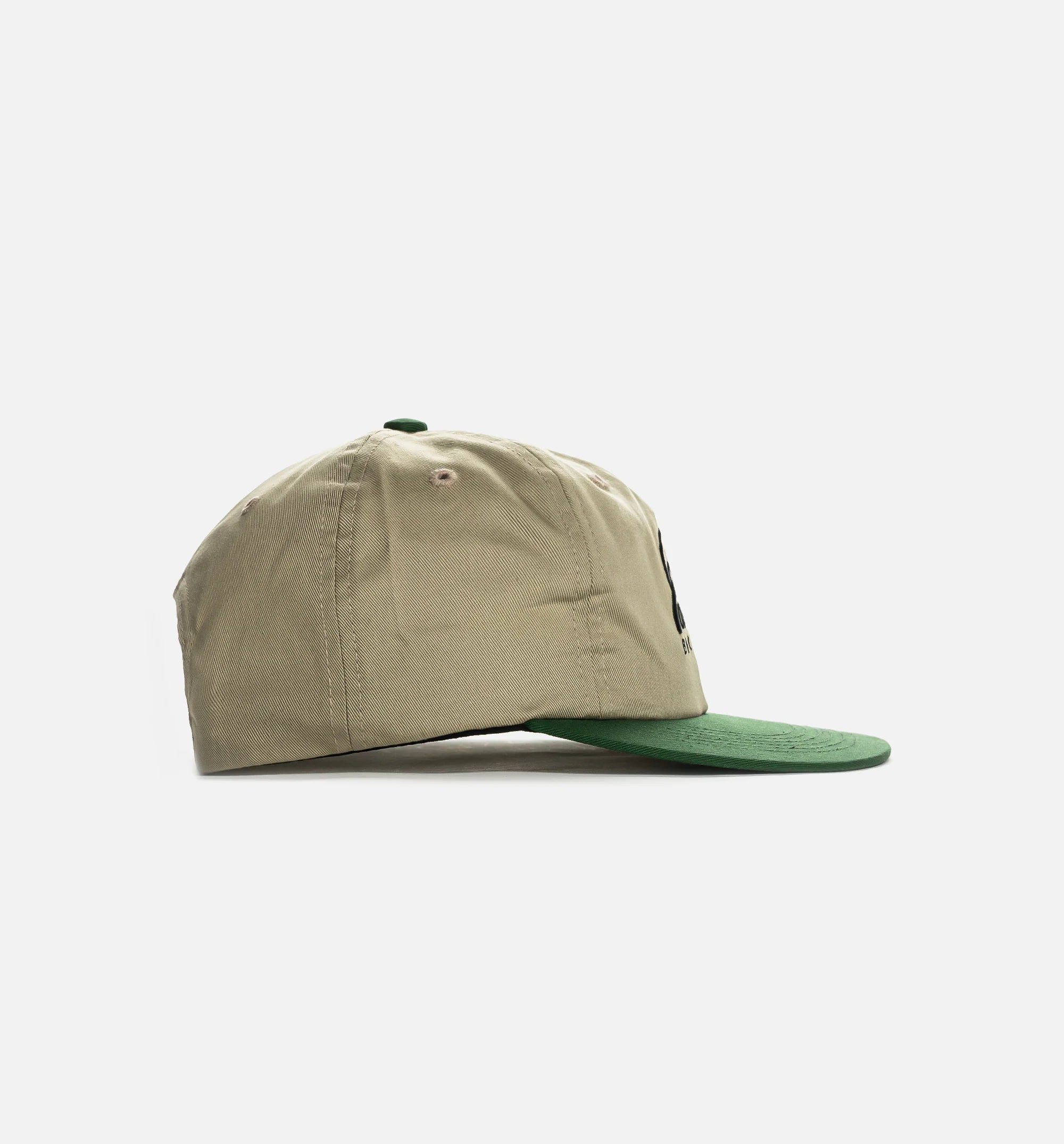 Bicycle Logo 6 Panel Mens Hat Green