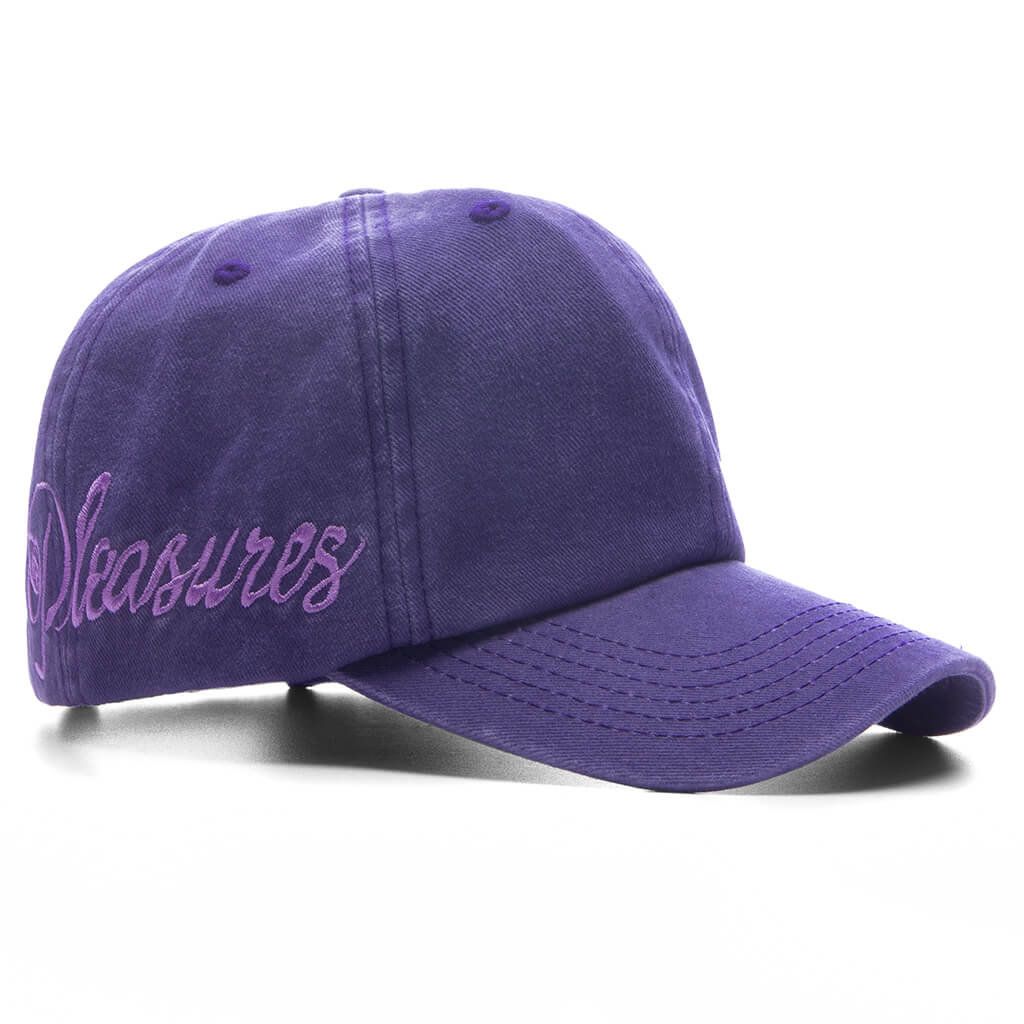 Scrawl Polo Cap Eggplant