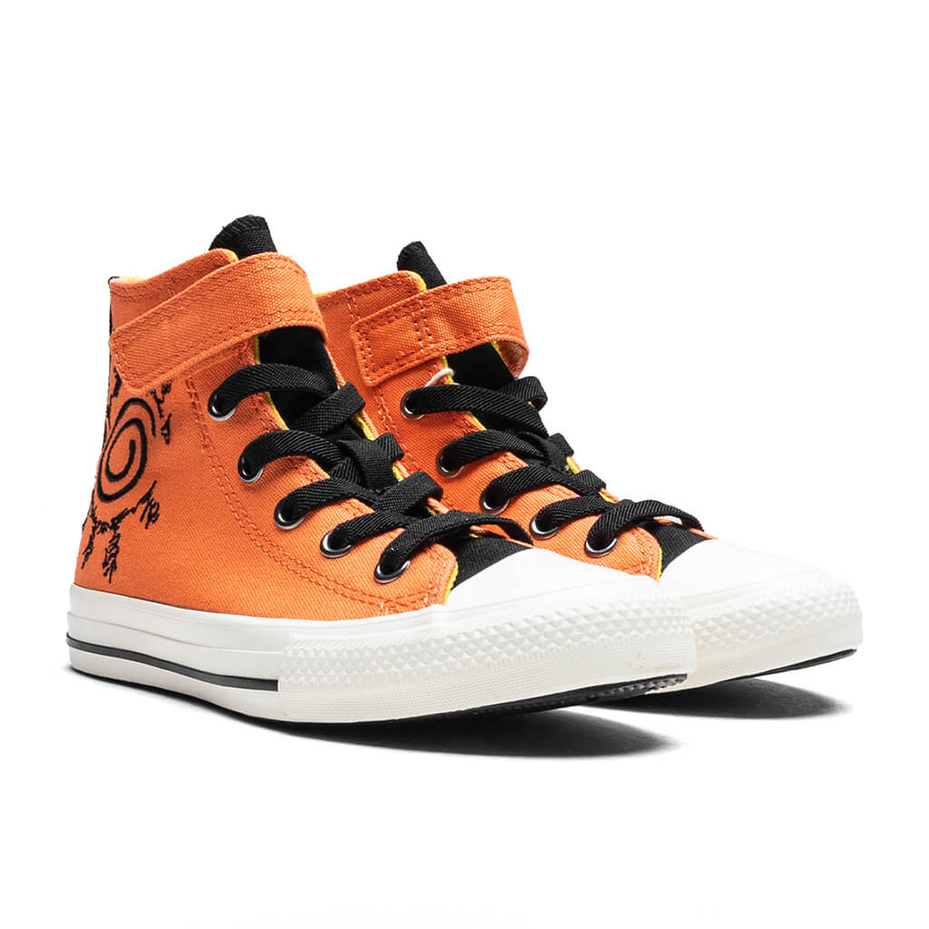 Converse x Naruto Chuck Taylor All Star 1V Hi Golden Wren Pale Magma Black