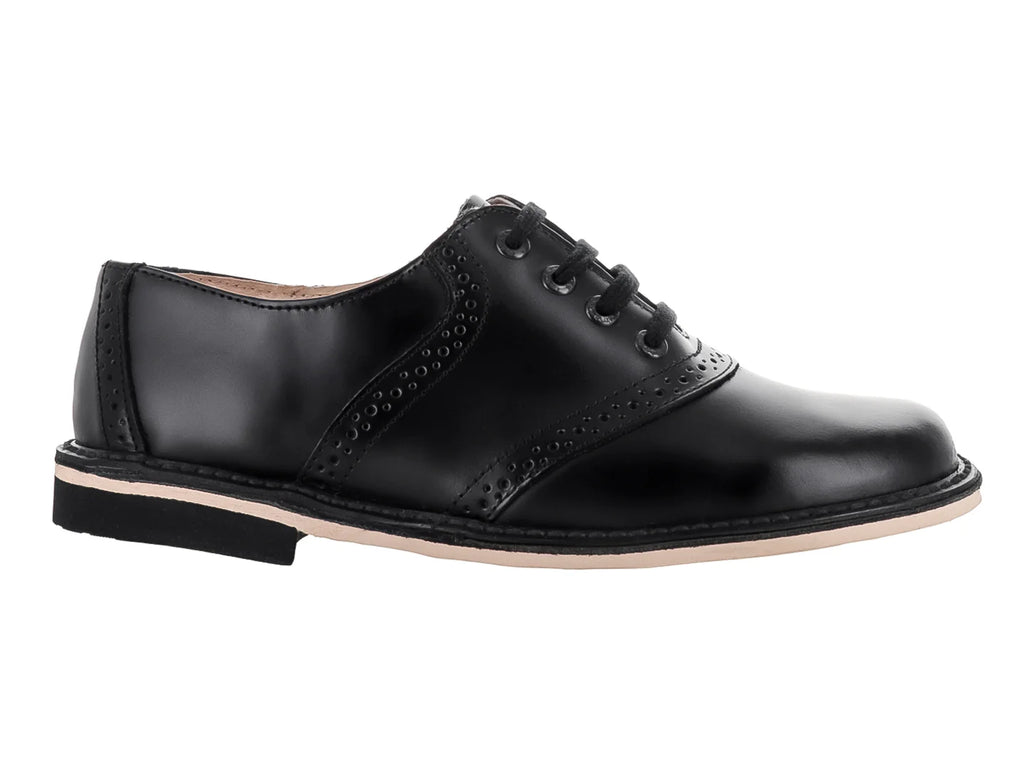 Zapatos Escolares Elefante Negro para Niña