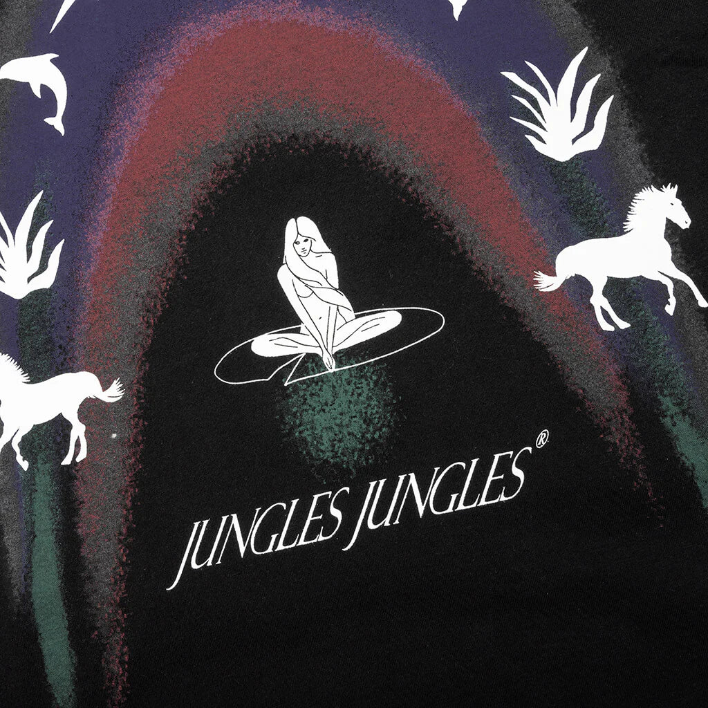 Life Is Magick Tee Black