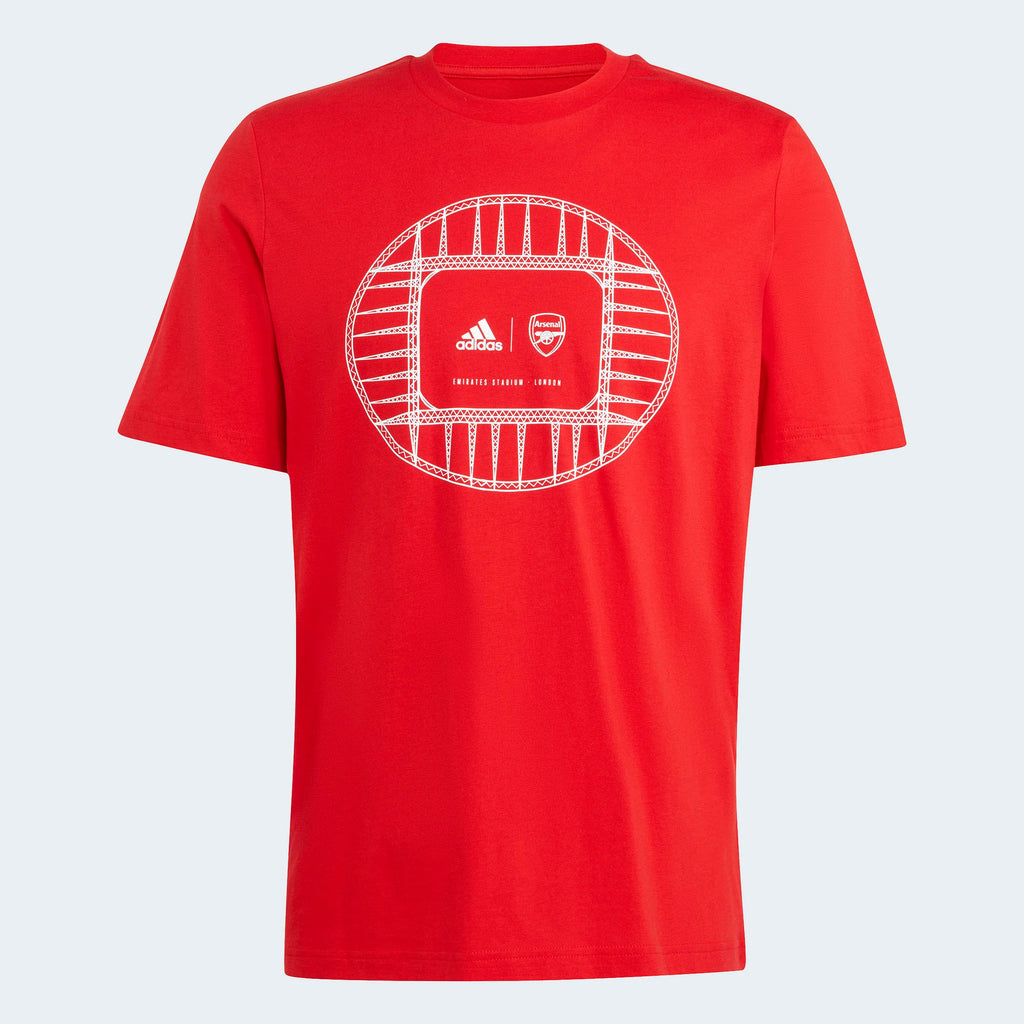 adidas Arsenal Graphic Tee Better Scarlet