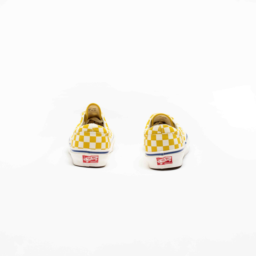 Vault OG Era LX Checkerboard Mens Lifestyle Shoe Yellow White