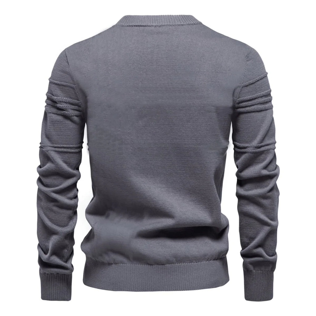 Mens Crew Neck Knit Sweater