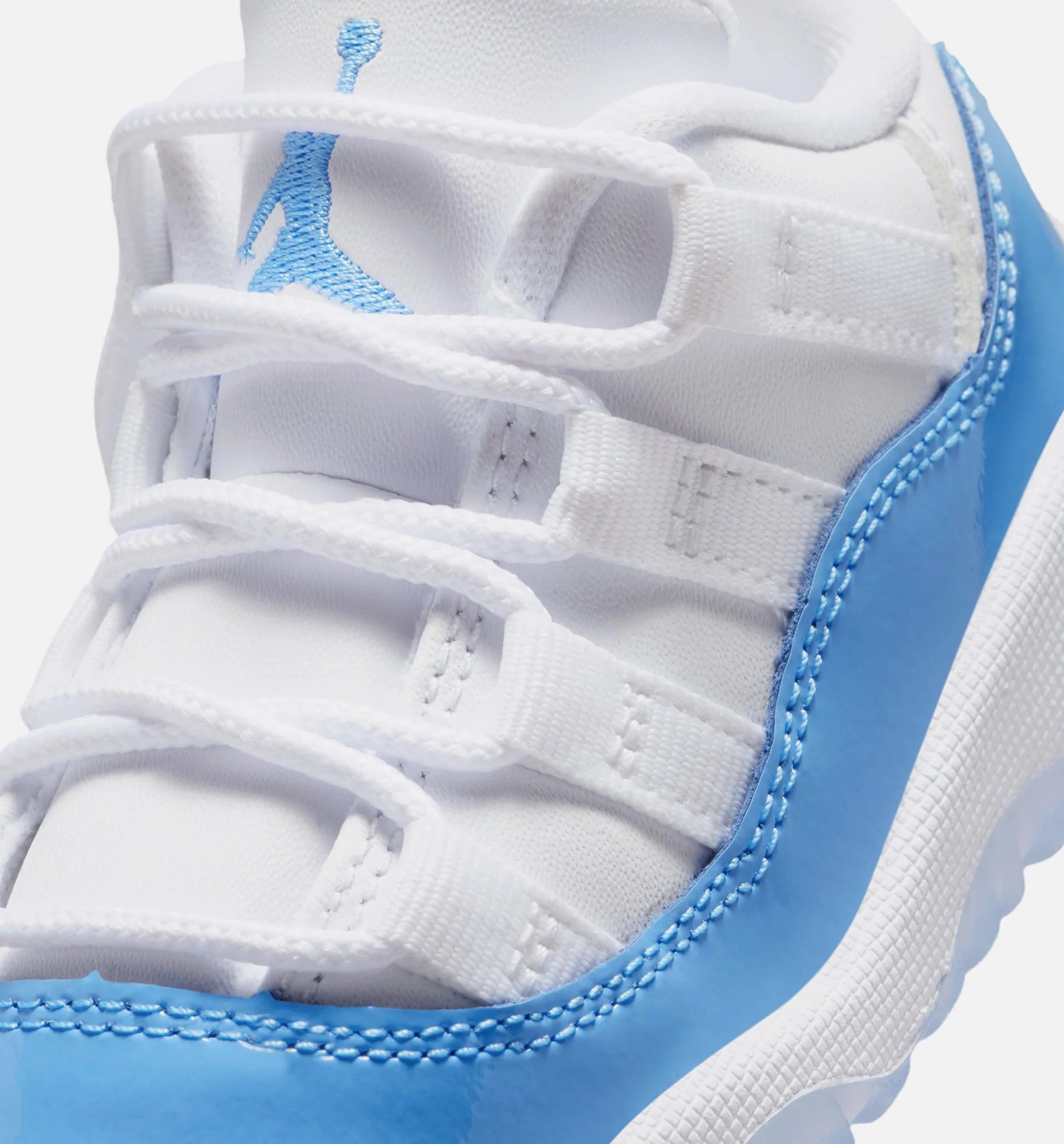 Air Jordan 11 Retro Low University Blue Infant Toddler Lifestyle Shoe White University Blue Black Free Shipping