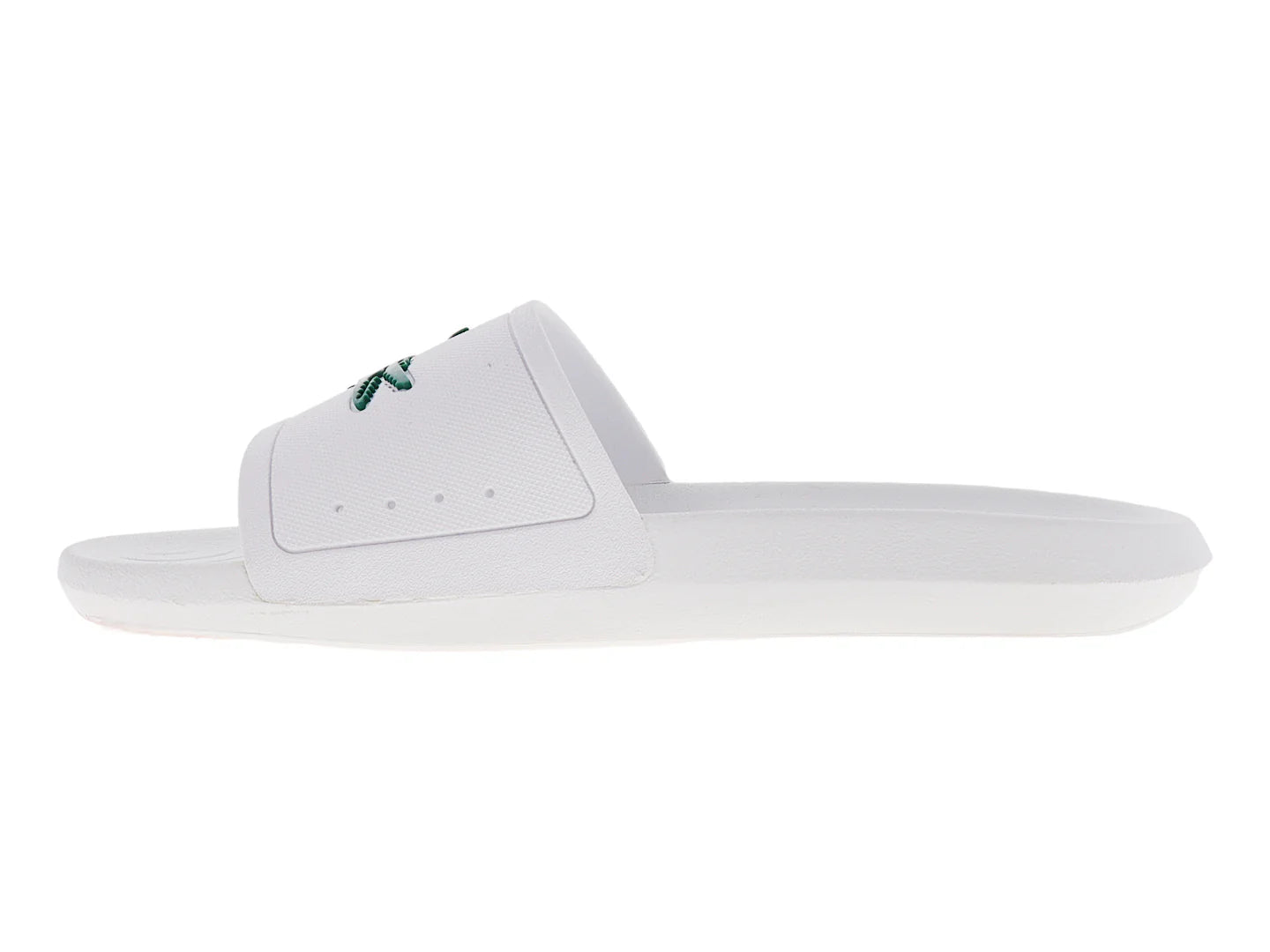 Sandalias Lacoste Croco Slide Blanco para Hombre