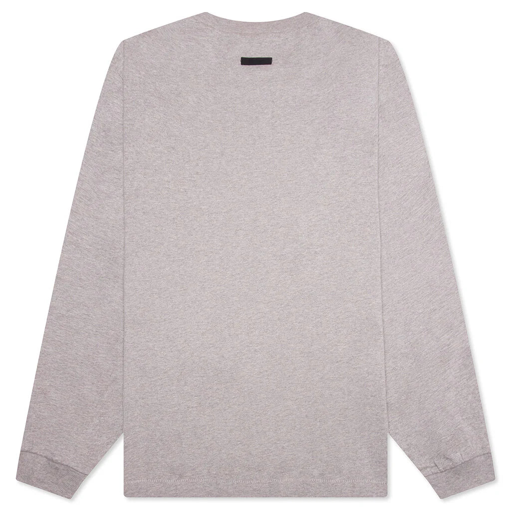 Jersey L S Tee Dark Heather