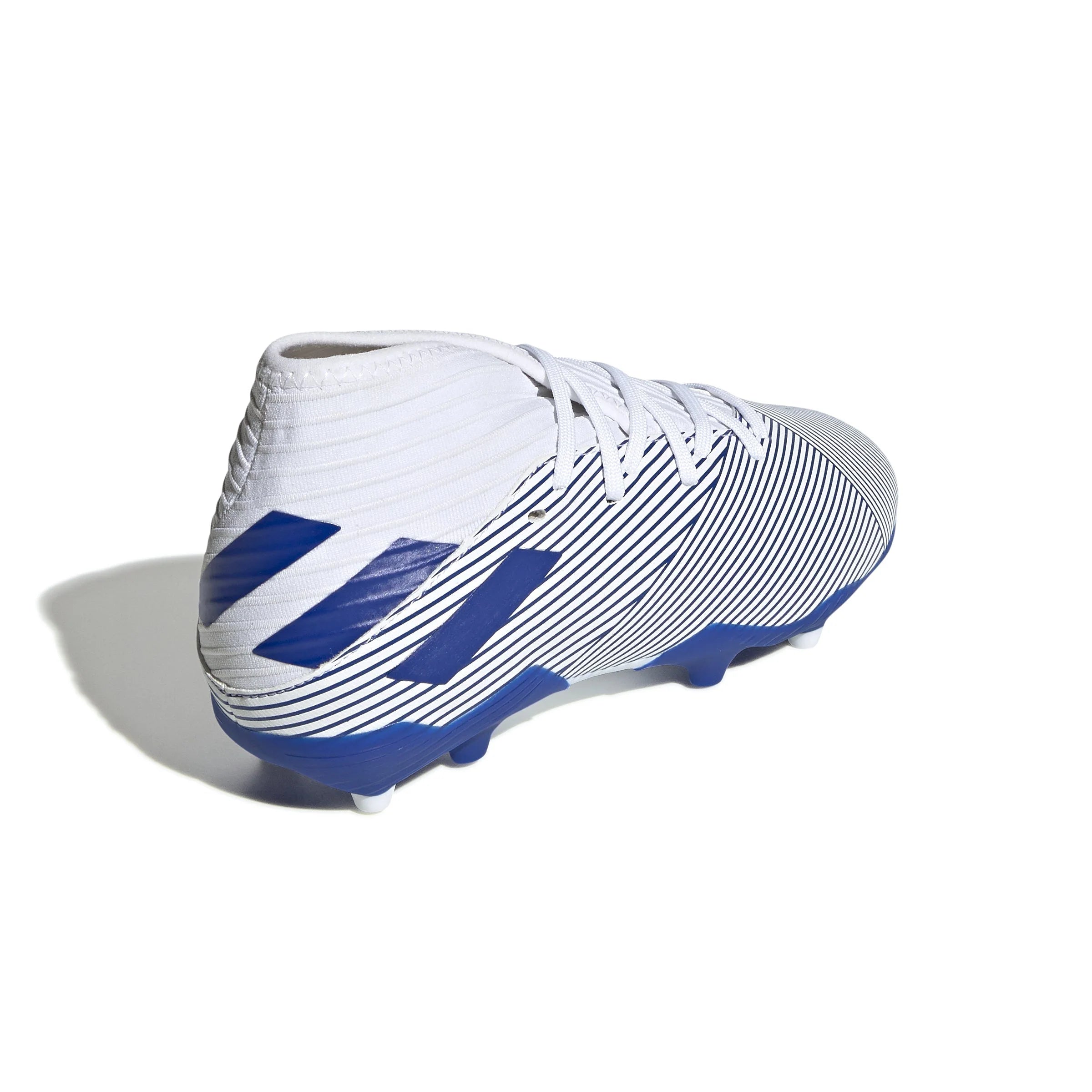 adidas Nemeziz 193 FG Firm Ground Youth Soccer Cleats White Royal