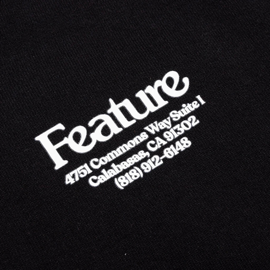 Kids C 40 S S Hoodie Black