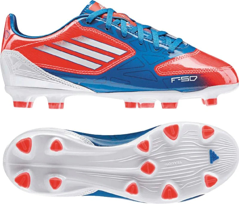 adidas F10 Trx FG Jr Red Blue