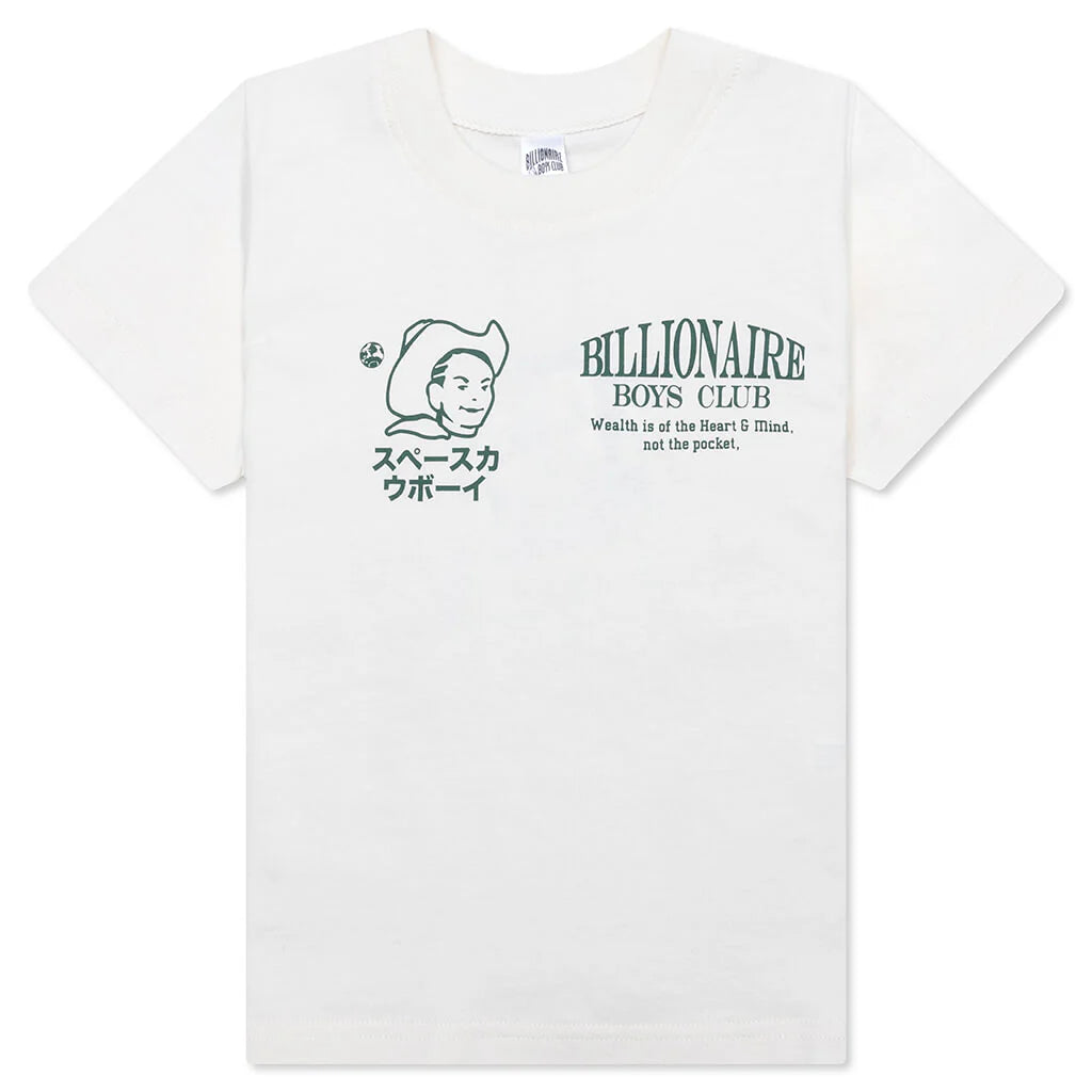 Kids BB Space Cowboy S S Tee Whisper White
