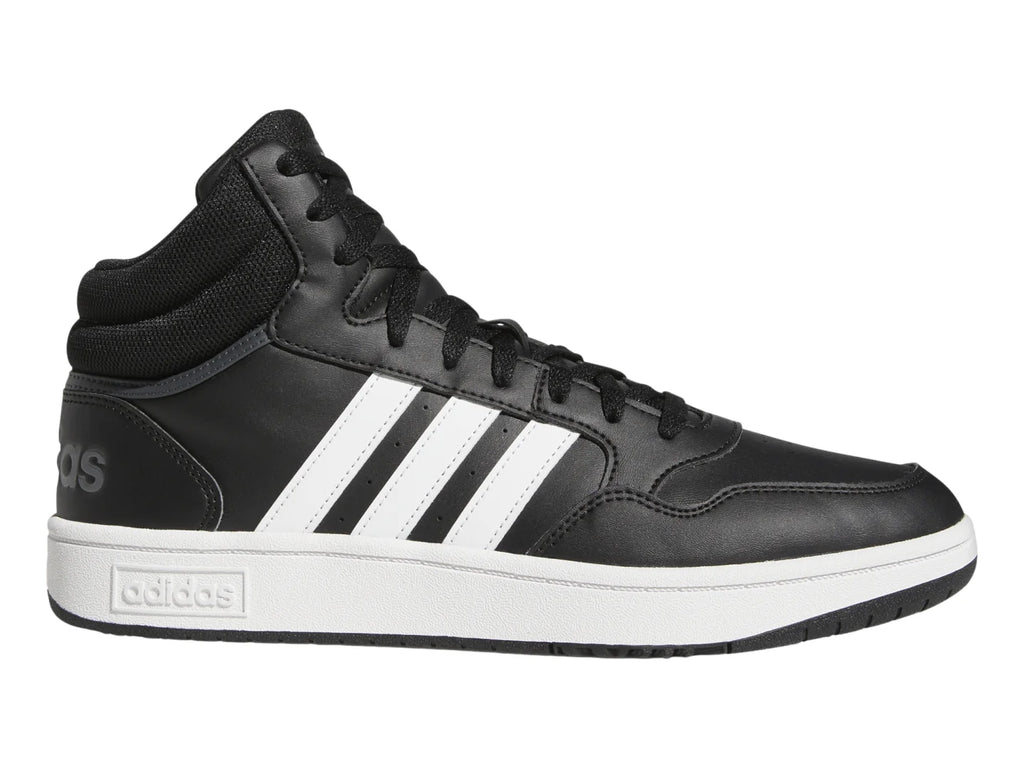 Tenis Adidas Hoops 30 Mid Negro y Blanco para Hombre