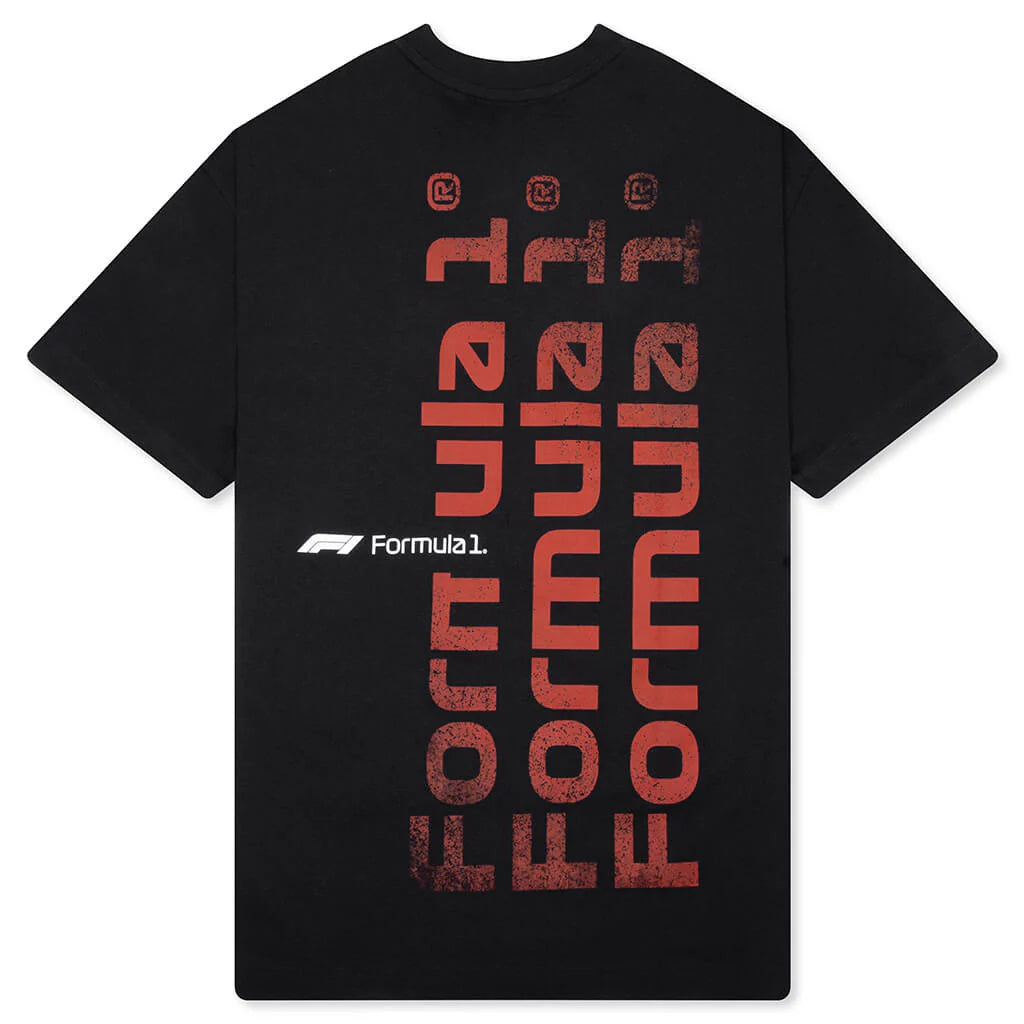 Puma x F1 Graphic Tee Black Red