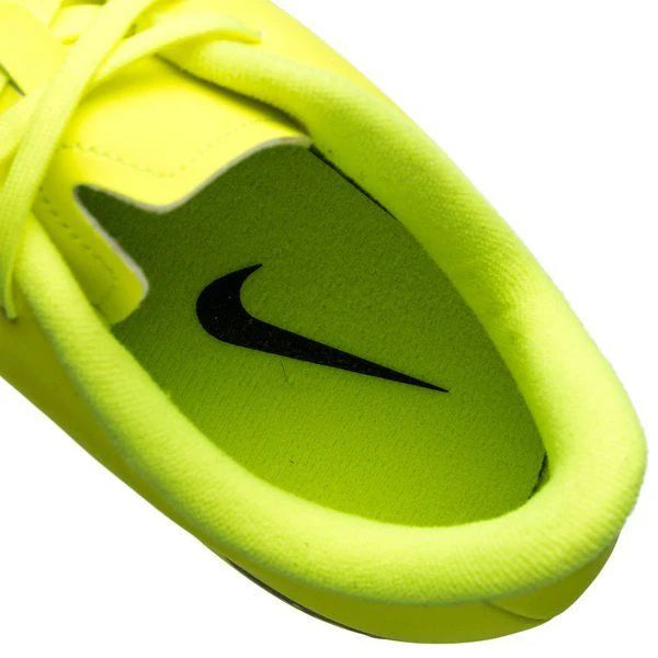 Nike Junior HyperVenom Phelon II TF Tuft Soccer Cleats Volt Black Hyper Turquoise