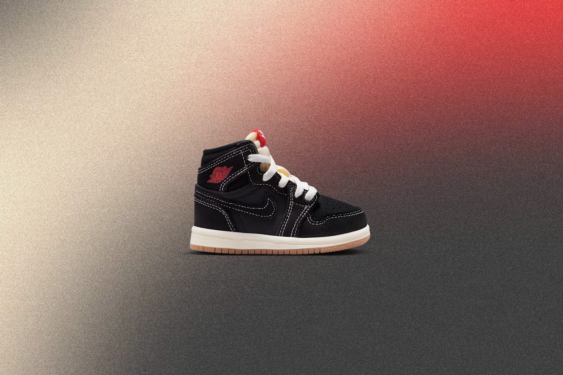 Air Jordan 1 Retro High OG Flight Club TD Black Sail Gum Medium Brown