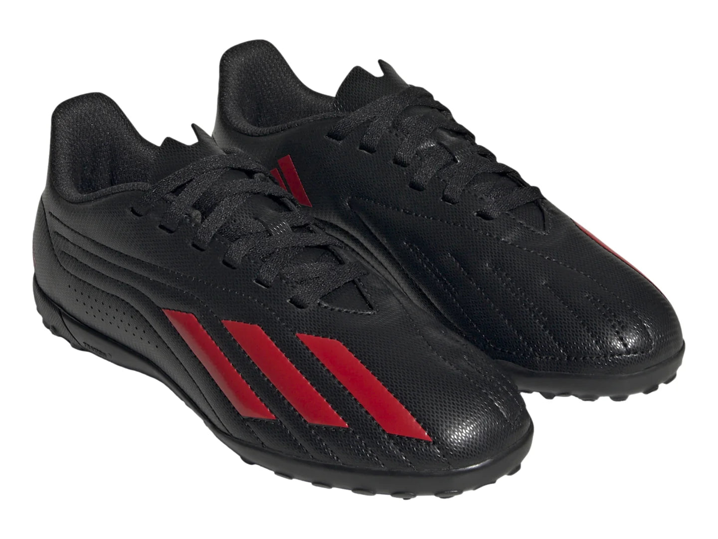 Tenis de Fútbol Adidas Deportivo II Negro y Rojo para Niño