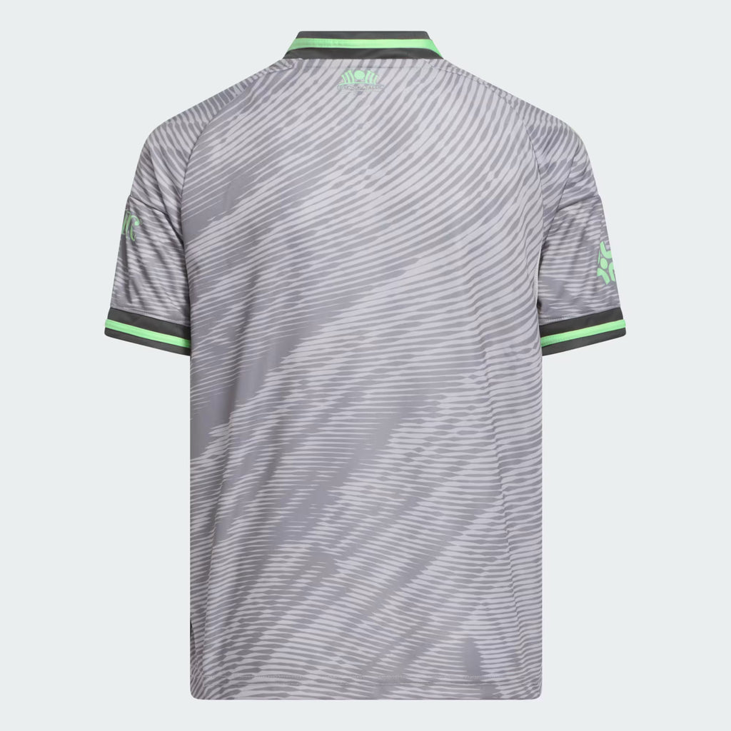 adidas Club America Youth Third Soccer Jersey 25 26 Grey