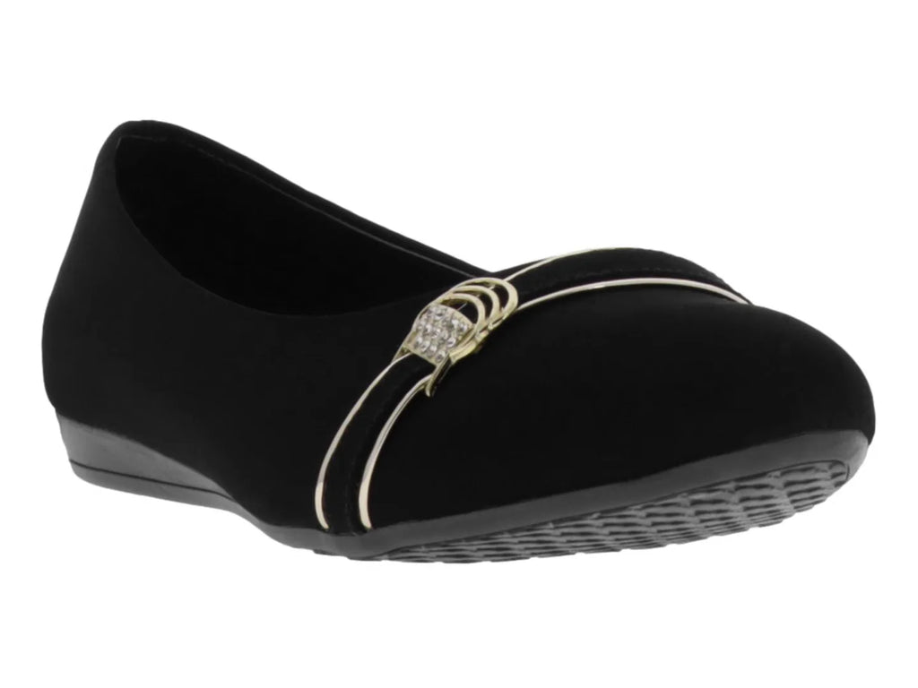 Zapatos Ballerinas Clasben Negros para Mujer