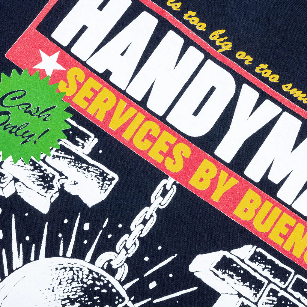Handyman S S Tee Navy
