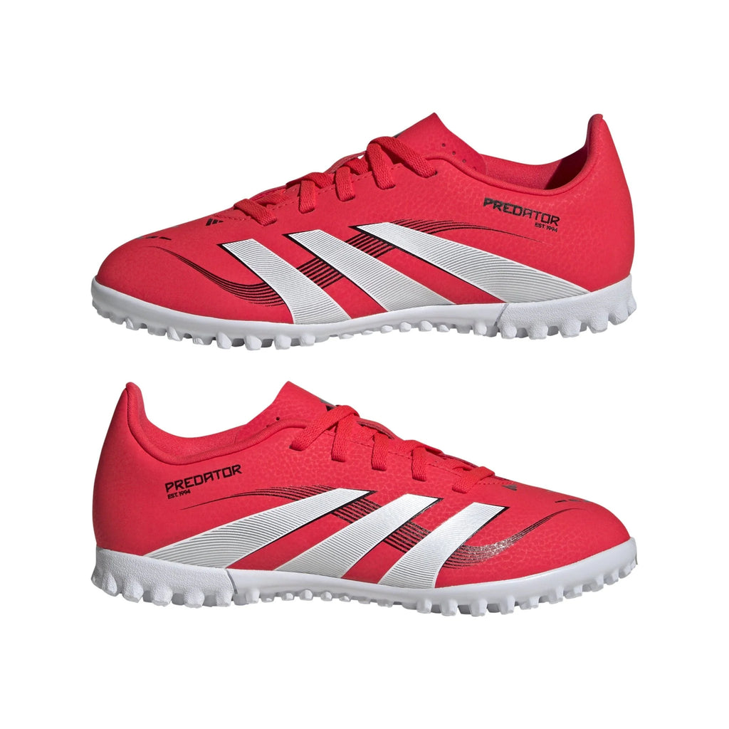 adidas Predator Club Turf Boots Junior Red White