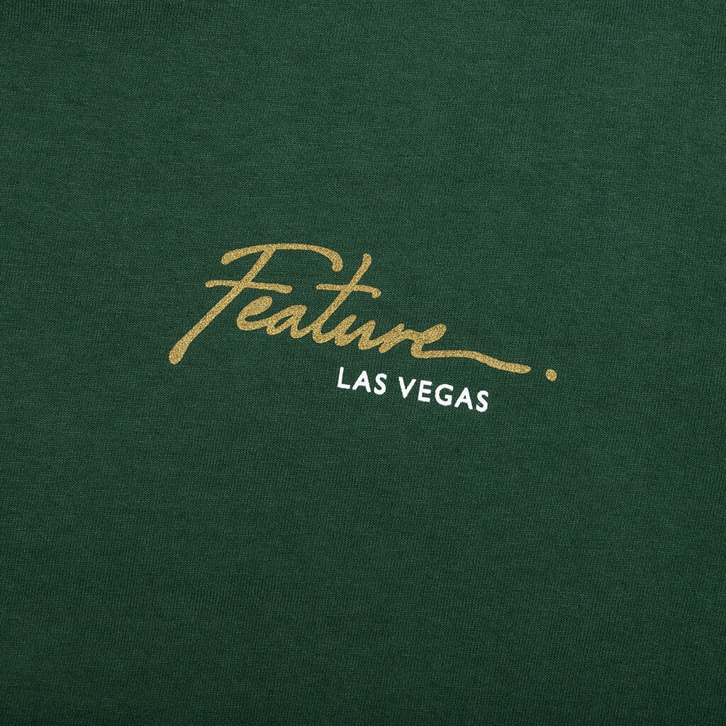 Feature x Wynn Carousel L S Tee Dark Green