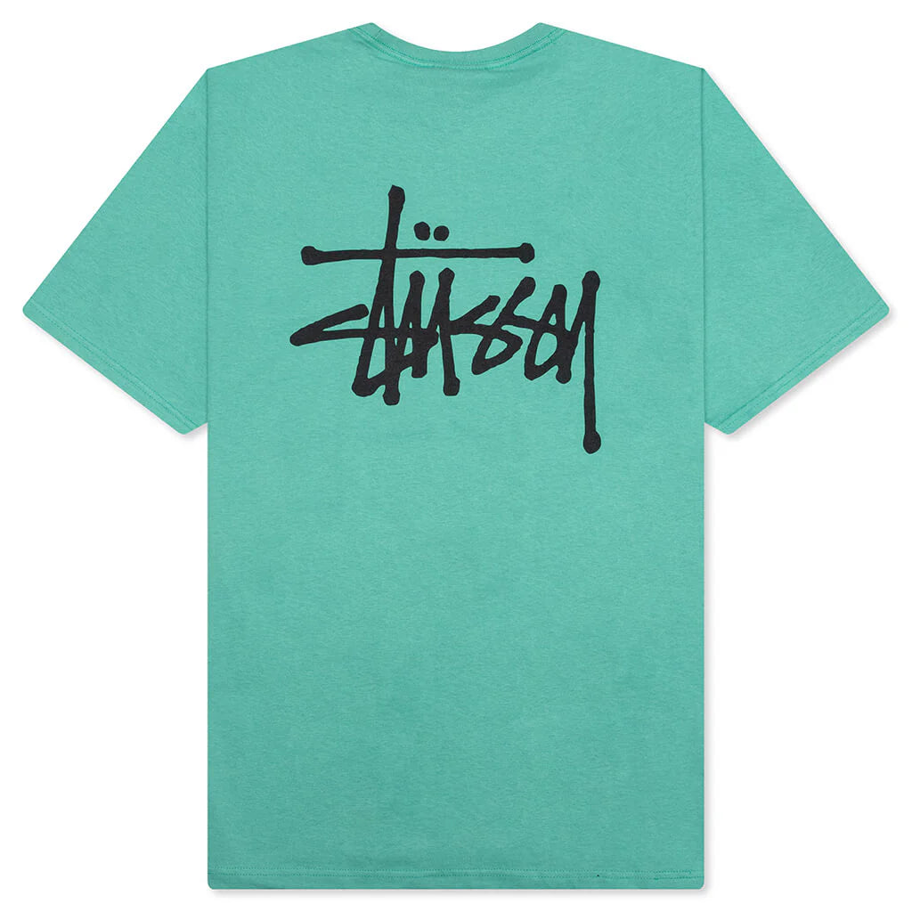 Basic Stussy Tee Ocean