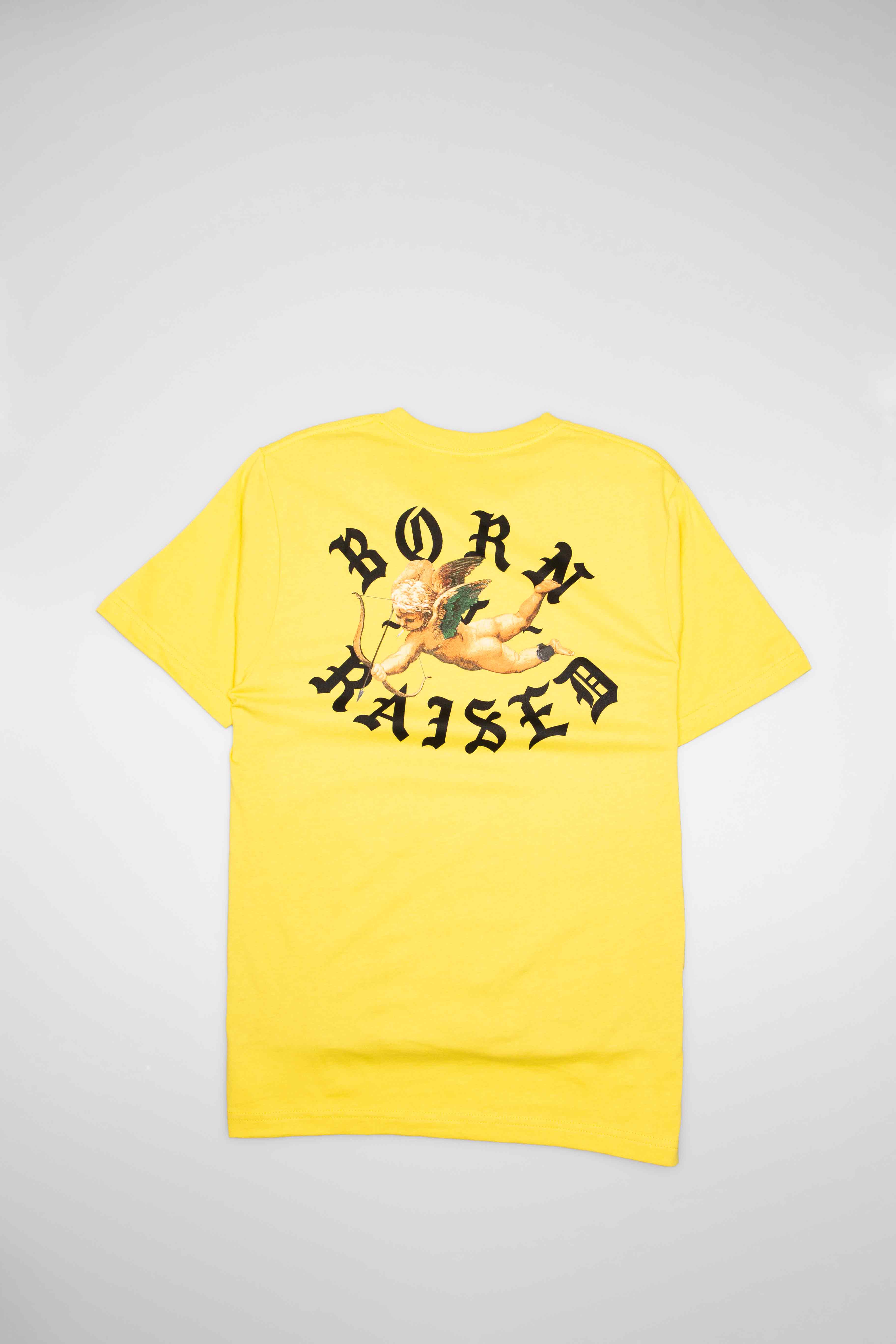 Fallen Angel Mens T Shirt Yellow