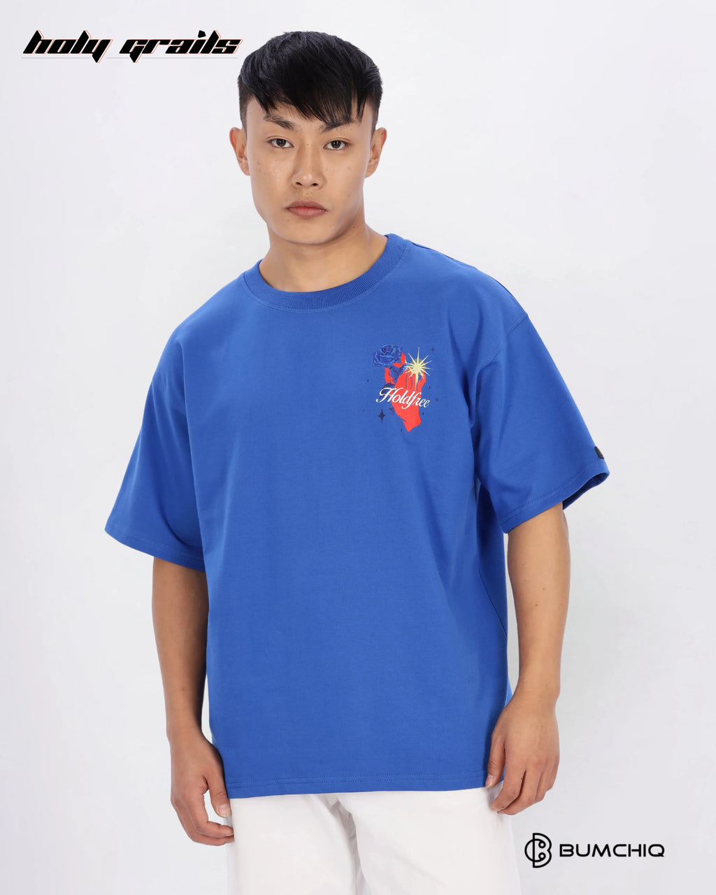 Solo Bitch Blue Oversize Tee HG x Bumchiq