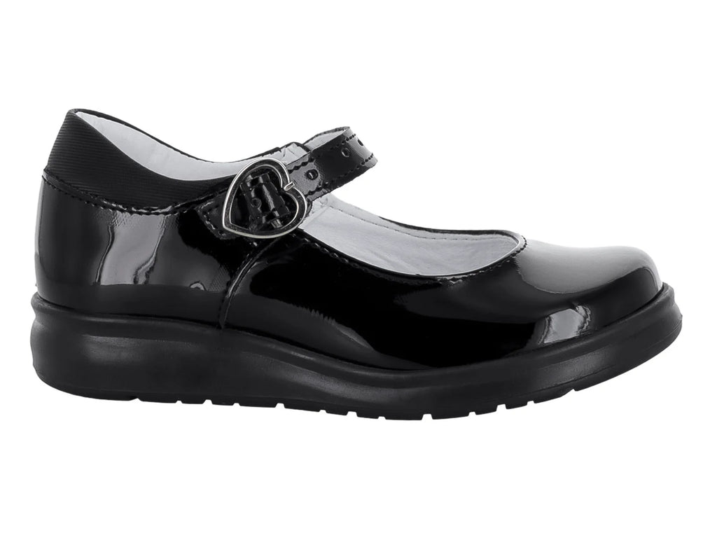 Zapatos YUYIN de Charol Negro para Niña