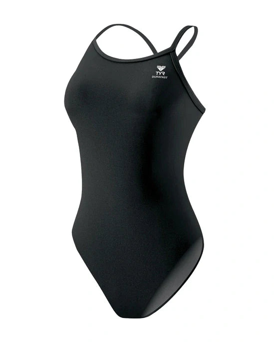 TYR Womens Durafast One Solid Diamondfit Swimsuit