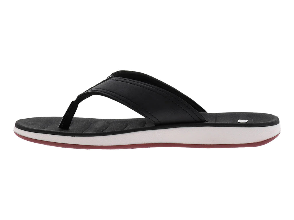 Sandalias Cartago Blanco Negro Bordo para Hombre