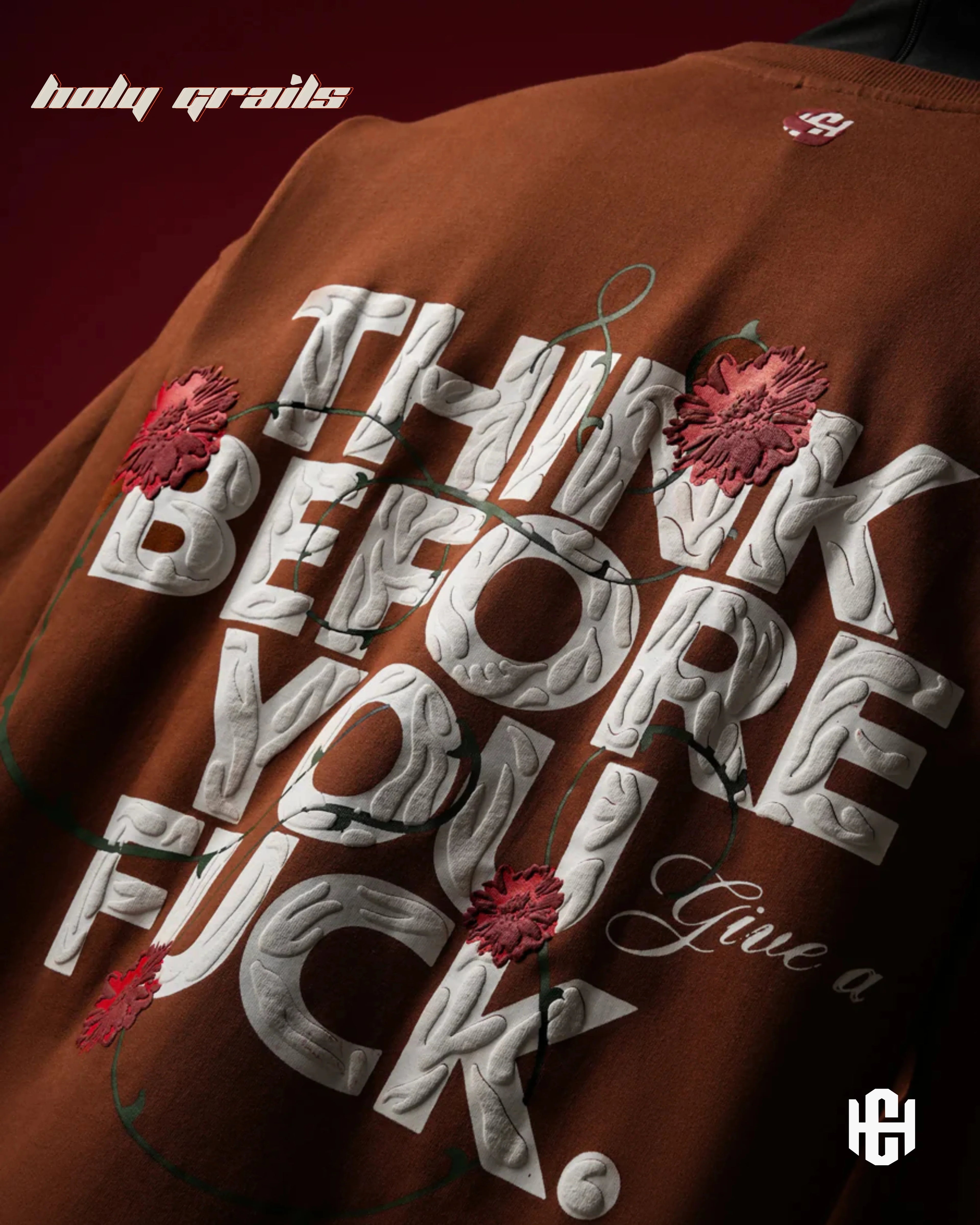Bold Brown Graphic Tee HG x Charactr