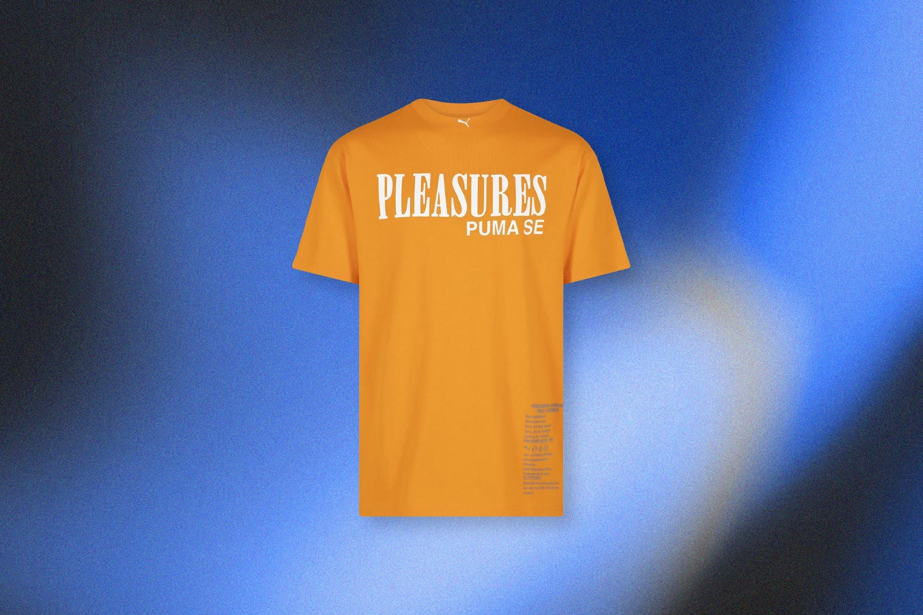 Puma x Pleasures Typo Tee Orange