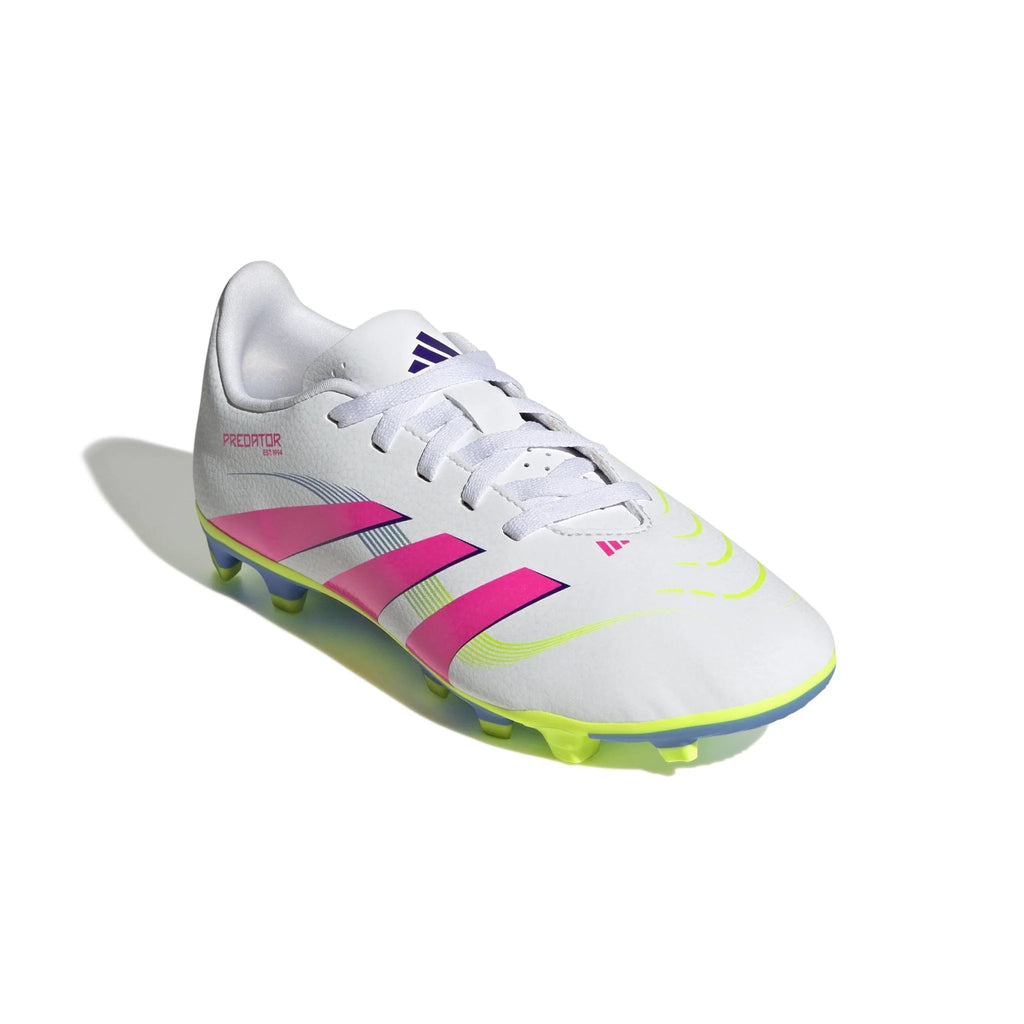 adidas Predator Club Firm Multi Ground Boots Junior White Pink