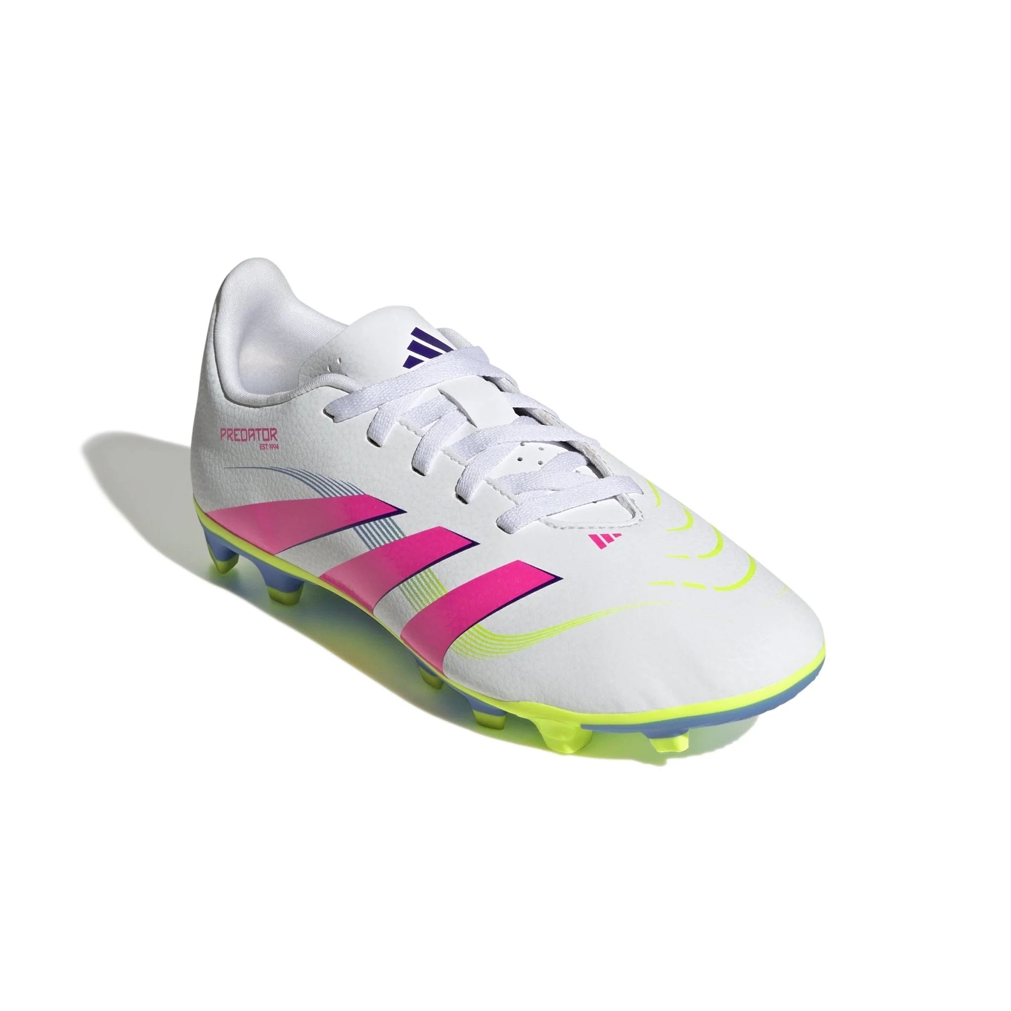 adidas Predator Club Firm Multi Ground Boots Junior White Pink