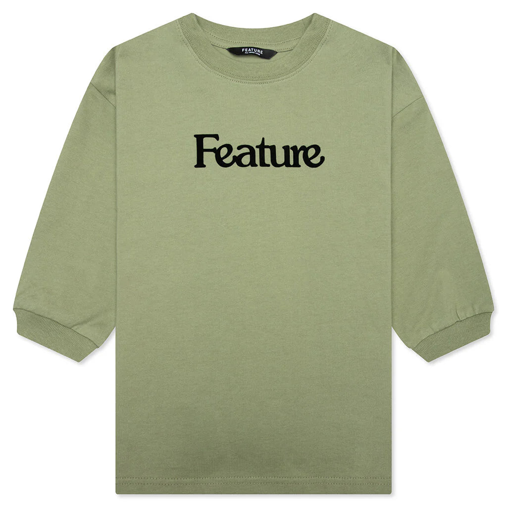 Kids Academy L S T Shirt Oil Green