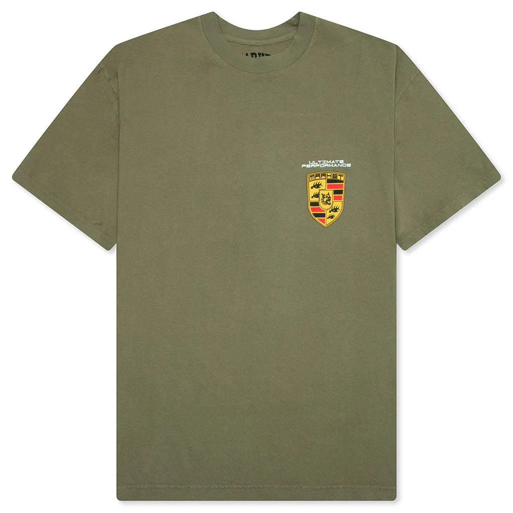 Ultimate Badge T Shirt Kelp