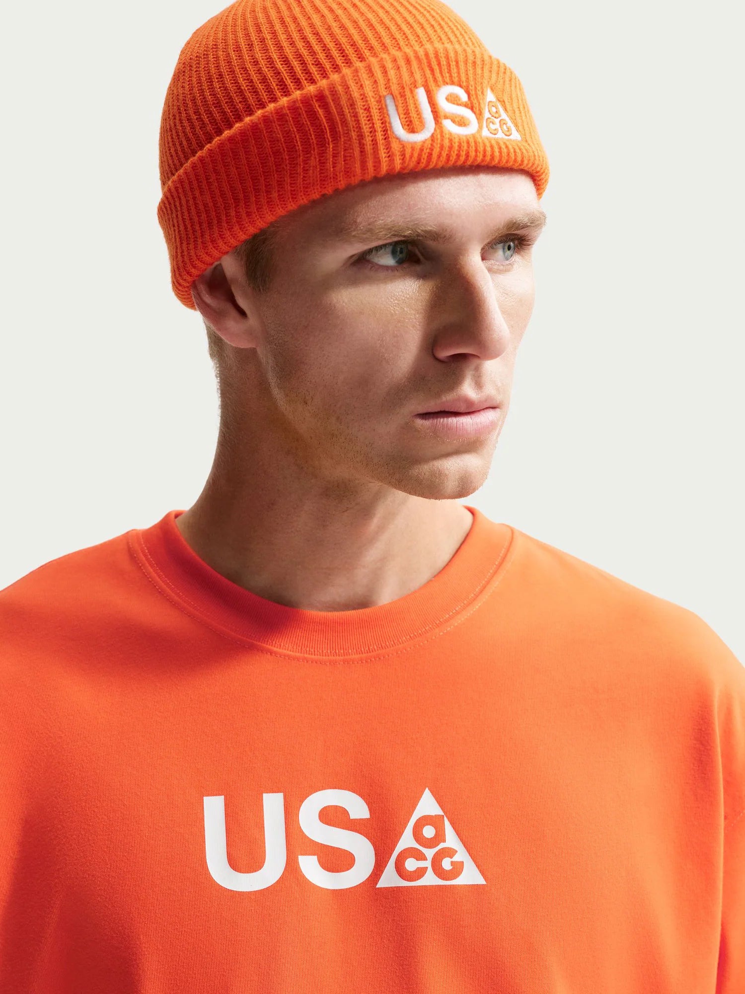 Nike Mens ACG x Team USA Dri FIT Short Sleeve T Shirt