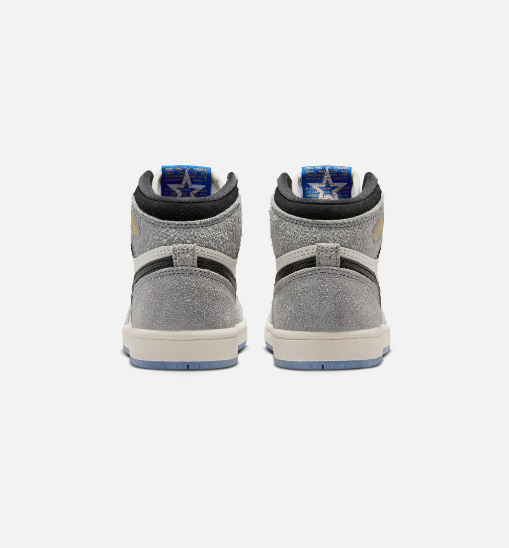 Air Jordan 1 Retro High OG Cool Grey Preschool Lifestyle Shoe Cool Grey Black Sail Game Royal