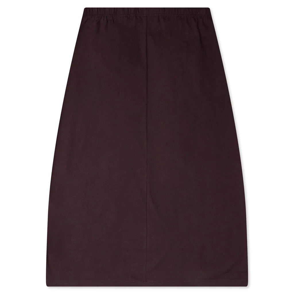 Womens Long Skirt Plum