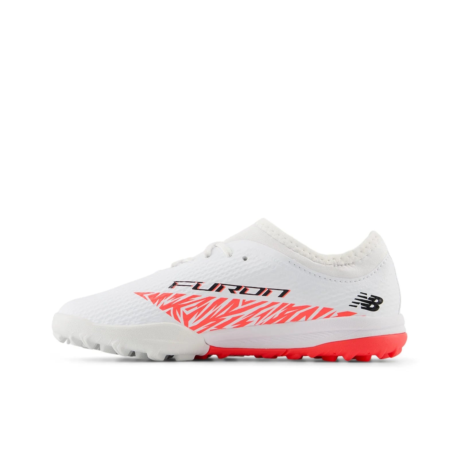 New Balance Furon V8 Team Junior Turf Soccer Cleats White