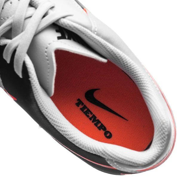 Nike JR Tiempo Legend IV FG Firm Ground Soccer Cleats Pure Platinum Silver
