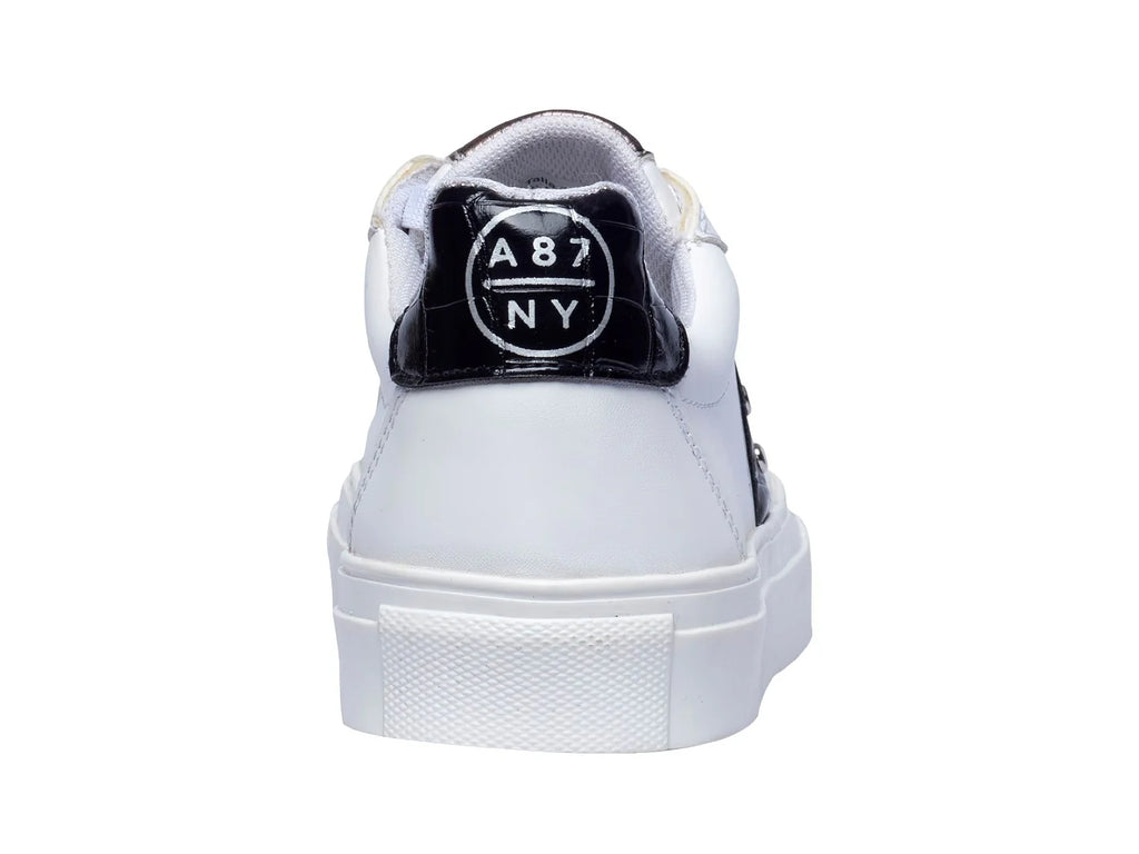 Tenis Aeropostale Micah Blanco y Negro para Mujer