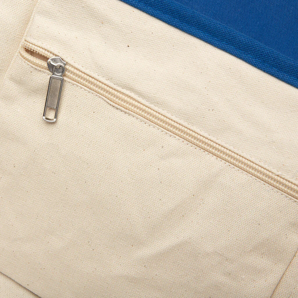 Zine Zipper Tote Natural