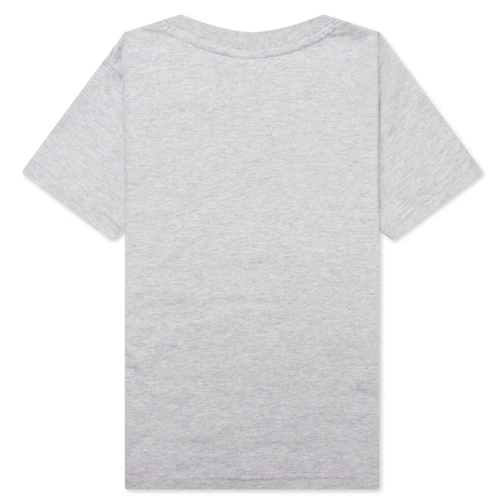 Kids Cone Maze S S Tee Heather Grey