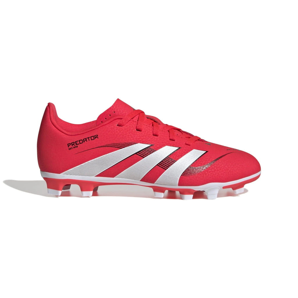 adidas Predator Club Firm Multi Ground Boots Junior Red White