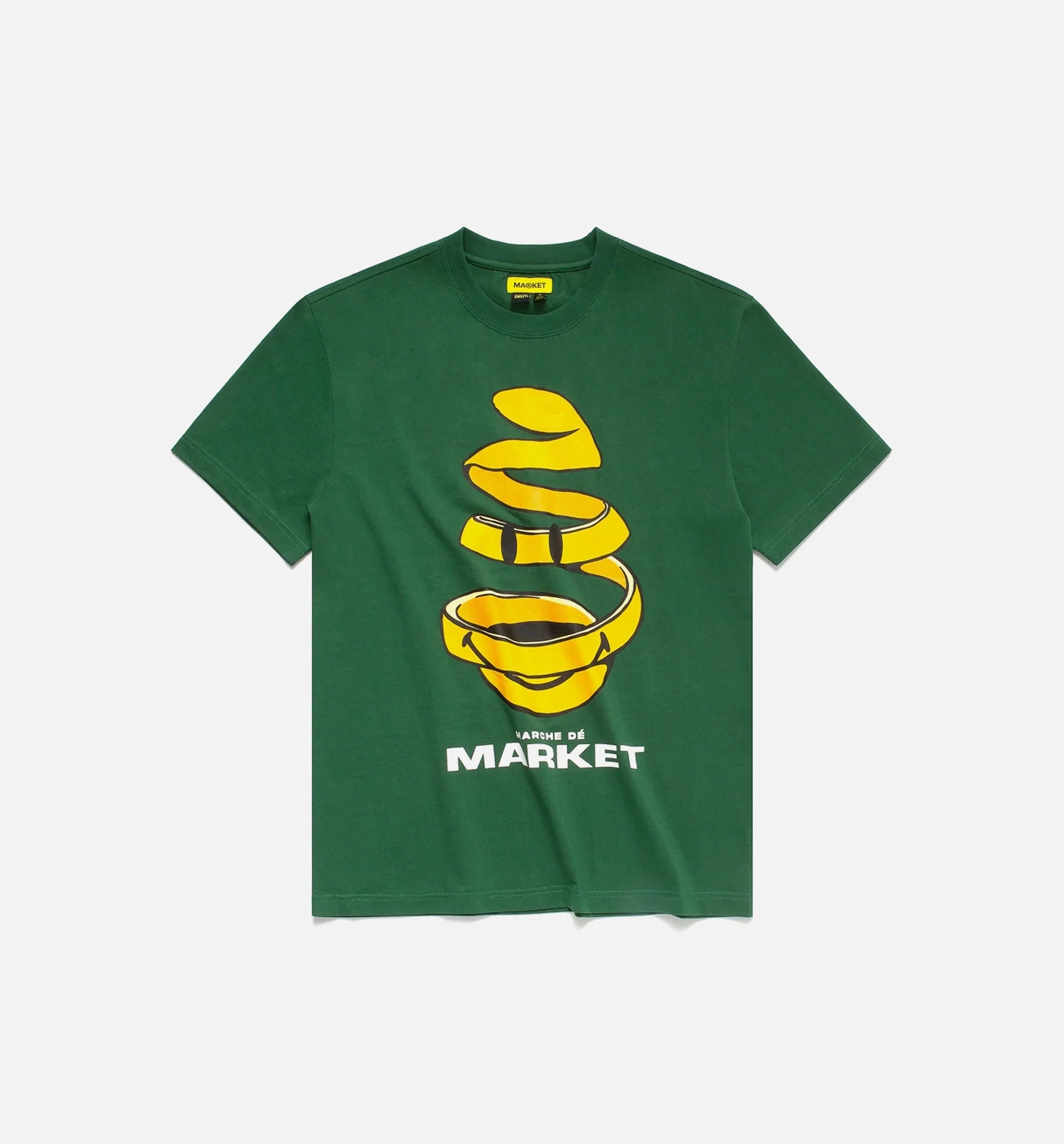Smiley Tee Mens T shirt Green