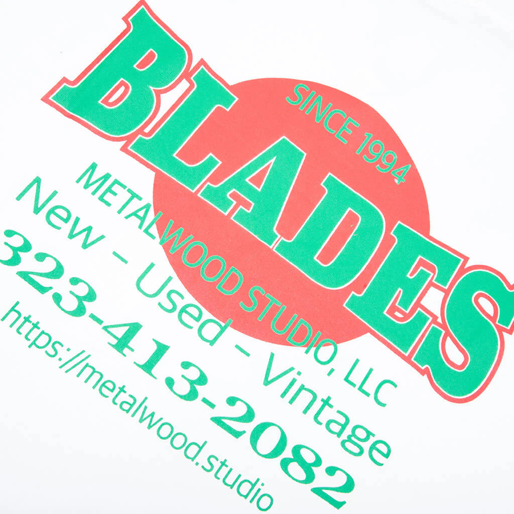 Blades Gym T Shirt White